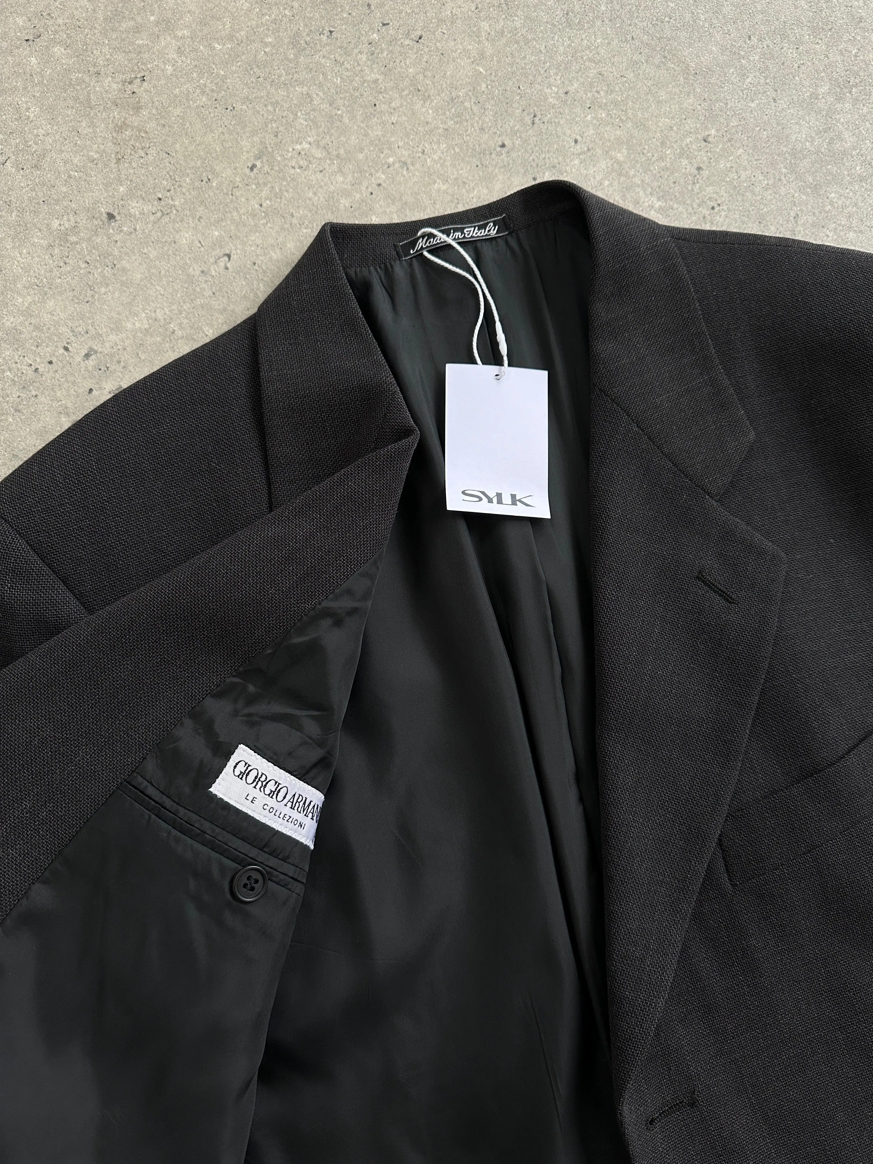 Giorgio Armani Pure Wool Single Breasted Blazer - 40R/L
